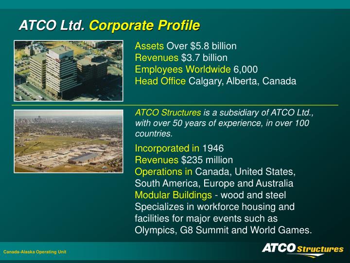 atco ltd corporate profile