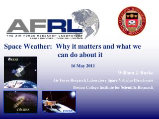 Space Weather: Why it matters and what we 			 can do about it 16 May 2011