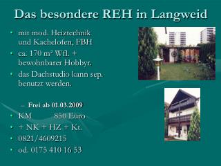 das besondere reh in langweid