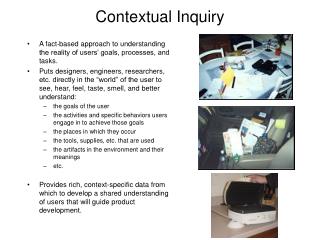 contextual inquiry