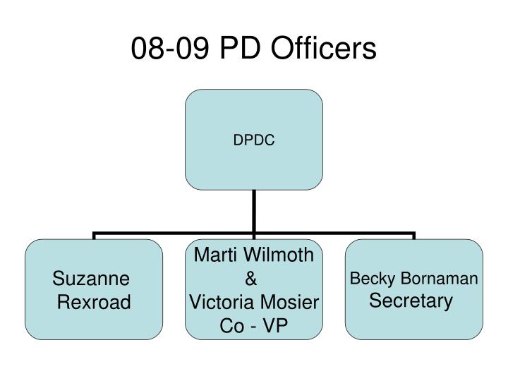 08 09 pd officers