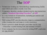 The SOP