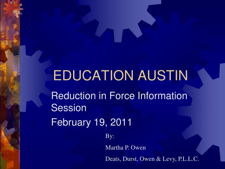 education austin