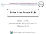 Boiler Area Source Rule - slide 1