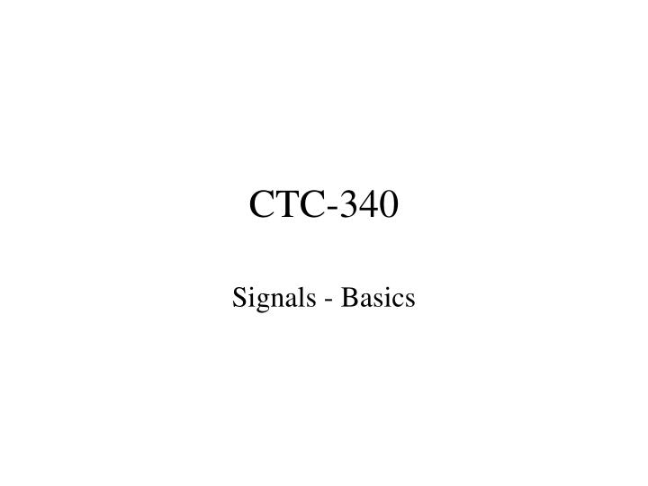 ctc 340