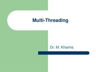 Multi-Threading
