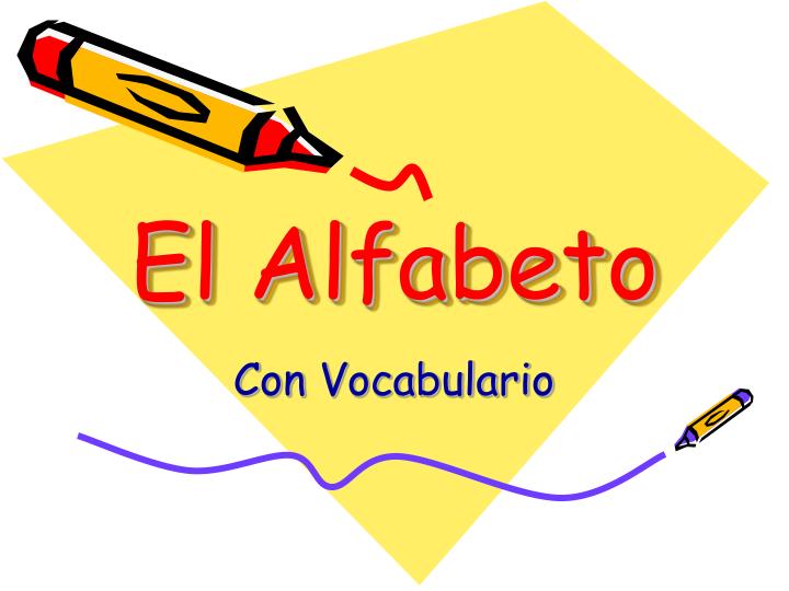 el alfabeto