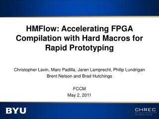 HMFlow: Accelerating FPGA Compilation with Hard Macros for Rapid Prototyping