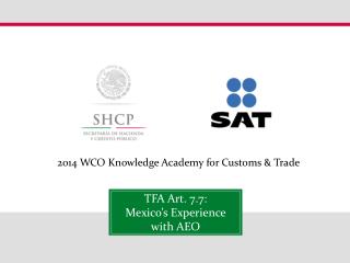 2014 WCO Knowledge Academy for Customs &amp; Trade