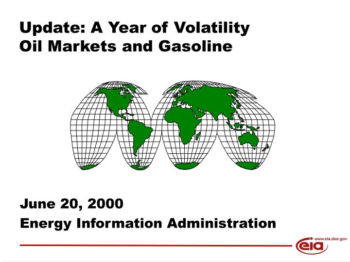 update a year of volatility oil markets and gasoline