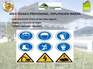 rea t cnico profesional explotaci n minera