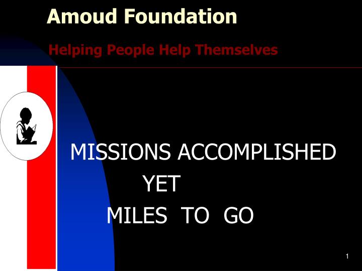 amoud foundation helping people help themselves
