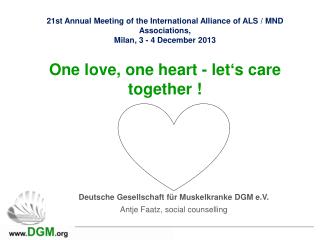 21st Annual Meeting of the International Alliance of ALS / MND Associations,