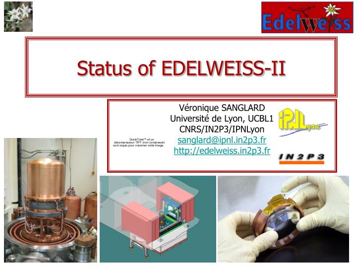 status of edelweiss ii