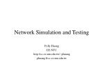 Advanced Network Simulation and Testing Course Overview - slide 1