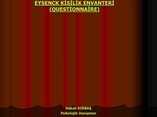 eysenck k l k envanter quest onna re