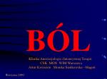 BÓL - slide 1