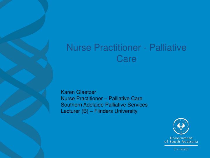 nurse practitioner palliative care
