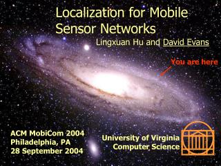 Localization for Mobile Sensor Networks