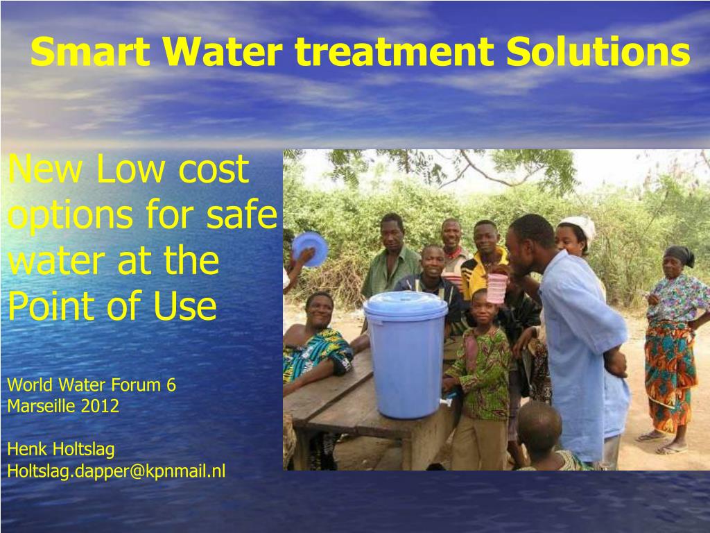 PPT - Smart Water treatment Solutions PowerPoint Presentation, free ...