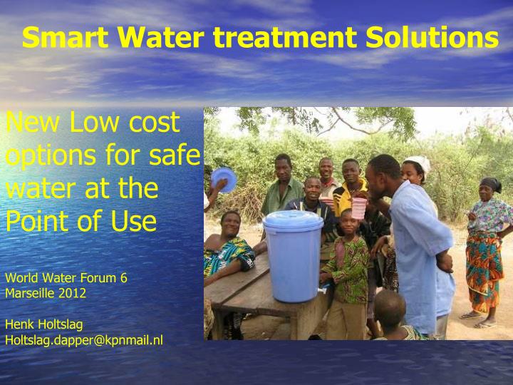 smart water treatment solutions
