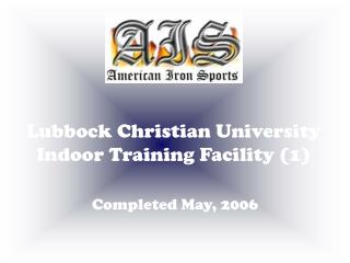 Lubbock Christian University Indoor Training Facility (1)