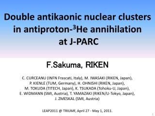 Double antikaonic nuclear clusters in antiproton- 3 He annihilation at J-PARC