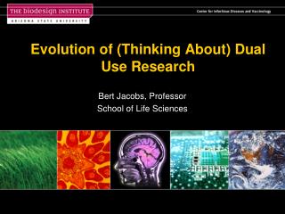 Evolution of (Thinking About) Dual Use Research