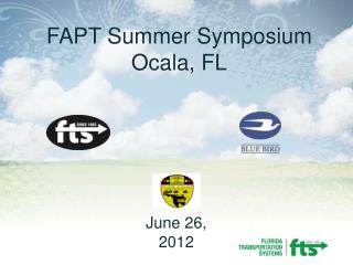 FAPT Summer Symposium Ocala, FL