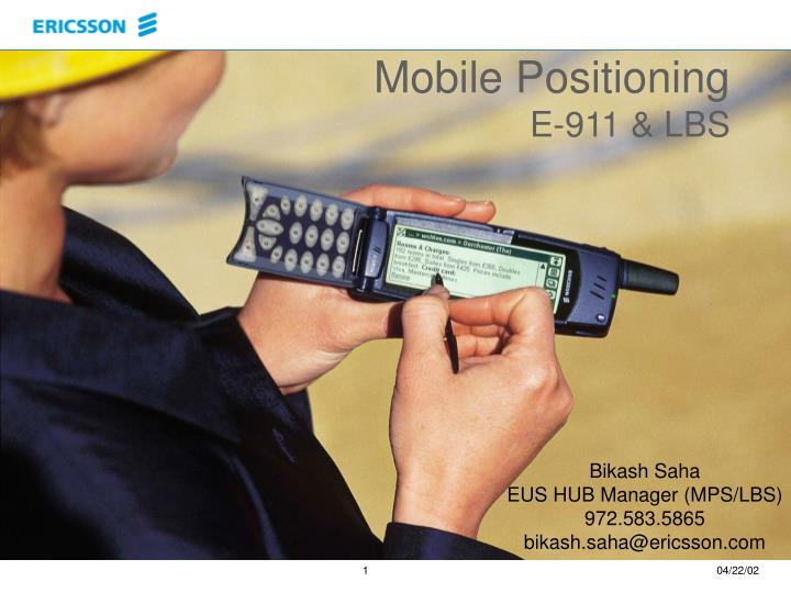 mobile positioning e 911 lbs