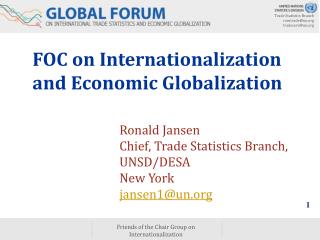 FOC on Internationalization and Economic Globalization