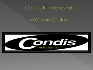 condis klinikk testlab vo2 max laktat