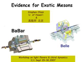 Evidence for Exotic Mesons