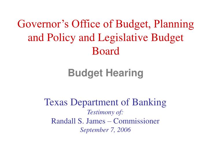 budget hearing