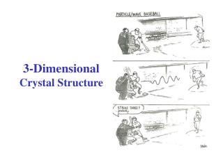 3-Dimensional Crystal Structure