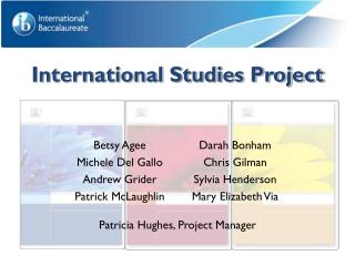 International Studies Project