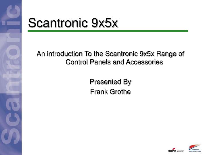 scantronic 9x5x