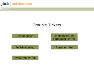 trouble tickets