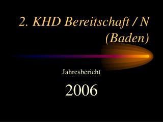 2 khd bereitschaft n baden
