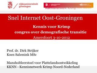 snel internet oost groningen