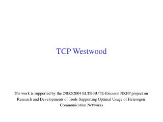TCP Westwood