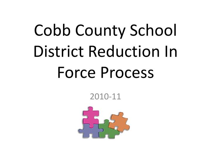 cobb county school district reduction in force process