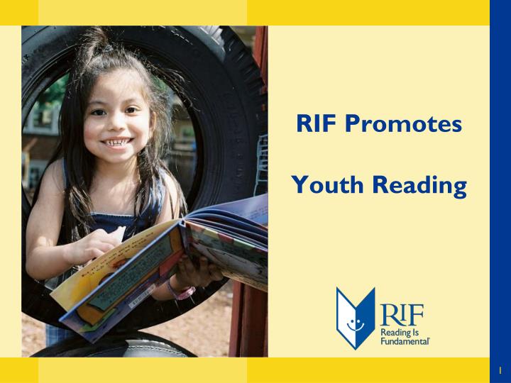 rif promotes youth reading