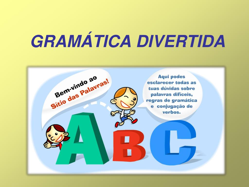 PPT - GRAMÁTICA DIVERTIDA PowerPoint Presentation, free download - ID ...