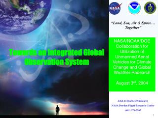 Towards an Integrated Global Observation System