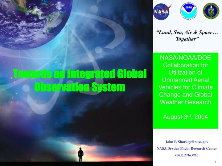 towards an integrated global observation system