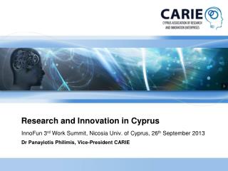 Research and Innovation in Cyprus
