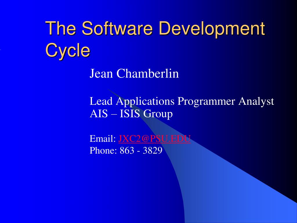 PPT - The Software Development Cycle PowerPoint Presentation, free ...