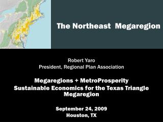 The Northeast Megaregion