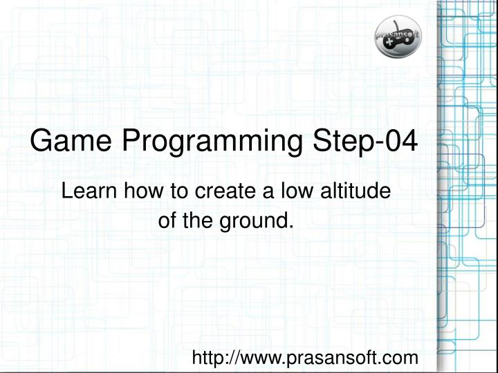 game programming step 04